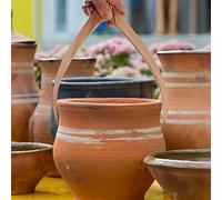 SPYMINNPOO Herramienta de Medición de Cerámica con Calibrador de Madera, Regla de Madera Maciza de 8 Pulgadas para Diámetro del Vientre, Fácil Operación, Construcción Duradera, para Artesanos y