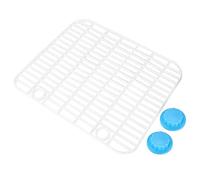 SPYMINNPOO Inodoro para Mascotas de Animales Pequeños con Deflector Elevado para Jaula de Conejo, Chinchilla, Cobaya, Uso Verde, 11 X 8,7 X 5,9 Pulgadas para Suministros para Mascotas