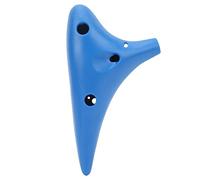 SPYMINNPOO Instrumento de Viento Portátil de Plástico Azul Ocarina de 12 Agujeros para un Aprendizaje Sencillo y una Música Hermosa para Todas las Edades
