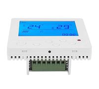 SPYMINNPOO Interruptor de Termostato Inteligente LCD Fan-Coil para Equipos Inteligentes de Control de Temperatura, Pantalla Grande para Sala de Estar AC220V