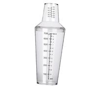 SPYMINNPOO Juego de Coctelera de 700ml con Báscula, Herramienta Mezcladora de Barman de PC Duradera para Tienda de té de Burbujas