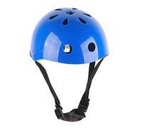 SPYMINNPOO Juego de Equipo de Protección para Casco para Niños, Cómodo Juego de Espuma de 6 Piezas con Rodilleras, Coderas y Muñequeras para Seguridad en Bicicletas y Monopatines (Blue)