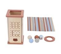 SPYMINNPOO Juego de Mesa de Palo de Madera, Reconocimiento de Color, Palo para e Hijos, Juego Montessori, Juguete con Dados Rodantes para Aprendizaje de Educación Temprana