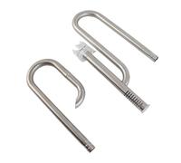 SPYMINNPOO Juego de Tuberías de Entrada y Salida de Acuario de Acero Inoxidable, Exquisito para Tanque de Plantas de Agua, Skimmer de Superficie de Tubería de Pecera y Juego de Salida para Tanque de