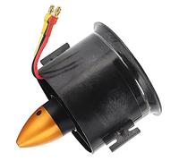 SPYMINNPOO Juego EDF Duradero de 70 Mm con Ventilador con Conductos de 6 Aspas y Motor QF2822-3000KV, Equilibrio Aspas, Gran Eficiencia para Aviones RC, Larga Vida útil