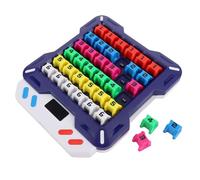 SPYMINNPOO Juegos de Rompecabezas de Sudoku, Juego de Rompecabezas Electrónico, Portátil, Colorido, Efecto de Luz, Entrenamiento Lógico, Tablero de Sudoku, Juguete para Niños y Adultos