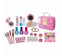 SPYMINNPOO Kit de Maquillaje para Niños con Juego de Rol Prince para Niñas Pequeñas, Todos en un Set, Juguetes No Tóxicos y Lavables, Significativos, Mejor con Estilo de Princesa, Regalos de (Tipo 1)
