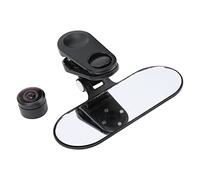 SPYMINNPOO Lente de Enseñanza en Línea, Lente Ojo de Gran Angular con Abrazadera/montaje para Lecciones de Piano, Vista Panorámica del Teclado, Uso Duradero, para Profesores, Negro