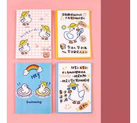 SPYMINNPOO Lindos Cuadernos de Dibujos Animados, 32 Páginas para Escribir Listas de Tareas para Niños, Encuadernación de Uñas Segura, Lindos Cuadernos para Niñas (Estudia Ya (precio único))