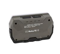 SPYMINNPOO Linterna de Camping Portátil Recargable, Batería de 4000 MAh, Luz de Trabajo Magnética a Prueba de Agua IP44 con 4 Modos de Luz, Atenuación Continua, para Acampar, Actividades