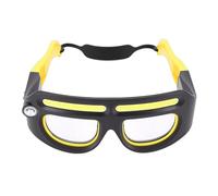 SPYMINNPOO Linterna Frontal, 5 Modos de Iluminación con Lentes Polarizadas Desmontables, Batería Incorporada de 1000 MAh, para Pesca Nocturna, Ciclismo, Bicicleta de Montaña, Aventuras Al