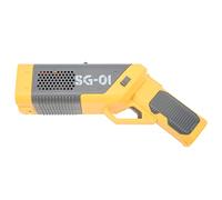 SPYMINNPOO Máquina de Burbujas, Pistolas de Burbujas con Luces, Potente Motor, Portátil, Automático, Fabricante de Burbujas para Niños, Más de 3 Fiestas (Amarillo)