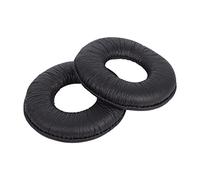 SPYMINNPOO MDR ZX110 V150 V250 V300 Padres de Oreja Almohadas de Cuero Cómodas para una Mayor Lealtad de Sonido para los Amantes de la Música Negro 2pcs