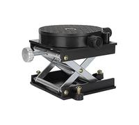 SPYMINNPOO Mesa Elevadora de Laboratorio de, Plataforma Elevadora de Rotación de 360° para Experimentos de Física y Química, Soporte Elevador de Tijera de 6,5 Cm