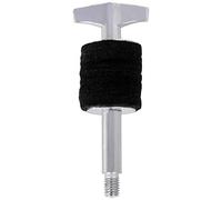 SPYMINNPOO Mini Apilador de Platillos de Metal de 4 Pulgadas, Ligero y Duradero para Accesorios de Tambor, Hierro Plateado