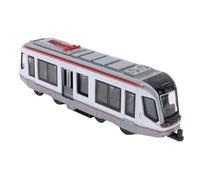 SPYMINNPOO Modelo de Tren de Aleación, Juego de Juguete de Cabeza Reversible con Mecanismo de Apertura Cargado de Resorte para Coleccionistas de Niños (Color del té con Leche)