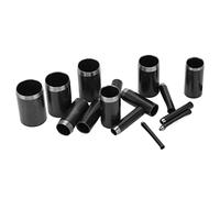 SPYMINNPOO Molde Perforador de Cuero de Alta Densidad, Bordes Incisivos, Cortador Hueco de 1-15mm para Artesanías de Cuero Hechas a Mano