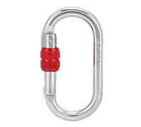 SPYMINNPOO Mosquetón Redondo de Acero con Rodamiento de Alta Carga para Escalada en Roca con Cerradura en Forma de O, Mosquetón de Escalada Compacto y Portátil para, Senderismo, Rescate, 4,3 X 2,3