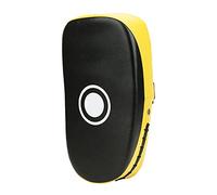 SPYMINNPOO Objetivo de Mano de Boxeo, Diseño de Superficie Curva para una Rápida Absorción de Fuerza con Relleno de Esponja EVA, para Diestros Zurdos, 2 Colores Rojo Amarillo (Yellow)