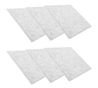 SPYMINNPOO Paneles Silenciadores Insonorizados de para Aislamiento Acústico en Sala de Piano y Jardín de Infantes (gris-plata)