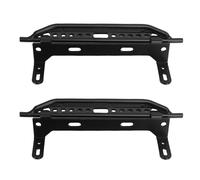 SPYMINNPOO Pasos Laterales, par de Aleación de Placa de Pie de Metal de Carreras para Coche Trepador RC 1/10 con Superficie Antideslizante, Construcción Duradera y Fácil Instalación