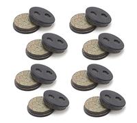 SPYMINNPOO Pastillas de Freno para Bicicleta, 4 Pares BB5 M446 Bicicleta Eléctrica de Montaña Cetona Resina Semi Metal Aceite Disco Pastilla de Freno Accesorio para Bicicleta