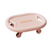 SPYMINNPOO Patineta para Ejercicios Abdominales de bajo Ruido Diseño Compacto Desarrolle el Sentido del Equilibrio y la Fuerza de Voluntad con Rodillera, Equipo de Masaje Eficaz para el Cuidado de