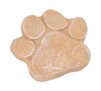 SPYMINNPOO Pawprint Memorial Stone Regalo Reconfortante Grabado Pet Grave Marker para Jardín, Resina 6.1x6.9in para Dueños de Mascotas (#3)