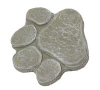 SPYMINNPOO Pawprint Memorial Stone Regalo Reconfortante Grabado Pet Grave Marker para Jardín, Resina 6.1x6.9in para Dueños de Mascotas (#2)
