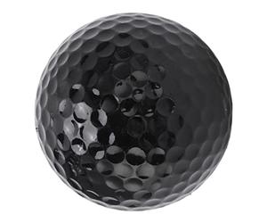 SPYMINNPOO Pelota Flotante de Golf, 2 Capas Pelota Flotante de Golf Flotador Gama de Agua Deportes Al Aire Pelotas de Entrenamiento de Práctica de Golf(Negro) Recreationball Golf