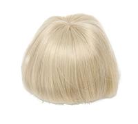 SPYMINNPOO Peluca Corta y Recta para Muñecas, Hermoso Pelo Corto con Flequillo para Muñecas de 1/6 de 6,1 a,7 pulgadas, Cuero Cabelludo de Simulación para DIY, Material de Seda de Alta