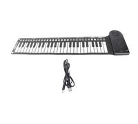 SPYMINNPOO Piano Enrollable, Portable 49 Keys Pianos Flexible 16 Tones 10 Ritmos Piano para Niños Principiantes
