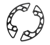 SPYMINNPOO Protector de plato, cubierta de aleación de aluminio para rueda de cadena de 30T a 32T 104BCD Narrow Wide Tooth, con diseño separado para facilitar (negro)