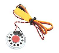 SPYMINNPOO RC Siren Horn, 90dB RC Car Mini Siren Horn Altavoz Manual/Control Remoto Universal para 1/8 1/10 RC Vehículos