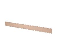 SPYMINNPOO Regla de Medición de Altura del Diapasón de bajo, Herramienta de Muesca de Cuello de Guitarra de Aluminio con Superficie Brillante, para Guitarras de 24,75 y de 25,5 Pulgadas (GOLD)