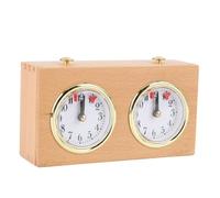 SPYMINNPOO Reloj de Ajedrez, Estilo Retro de Lema Temporizador de Temporizador Analógico Tiempo de Competencia de Temporizador para el Ajedrez Chino y Weiqi