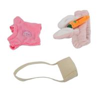 SPYMINNPOO Ropa de Juguete de Peluche de Pato Ropa de Peluche Lavable para Niños, Accesorios de Pato Amarillo DIY Match Cartoon para un Tiempo Feliz Entre e Hijos (Estilo F)