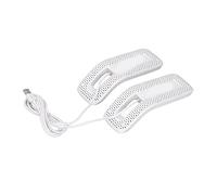 SPYMINNPOO Secador Desodorante de Zapatos Eléctrico USB Secado Rápido Eficiente para Zapatos Calcetines Blanco para Viajeros Trabajadores de Oficina 1 X Secador de 1 X Manual