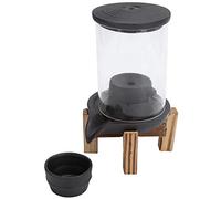 SPYMINNPOO Soporte de Incienso de Reflujo de Humo, Hermoso Quemador de Incienso Acrílico para Decoración Feng Shui, Relajación de Dormitorio, Cerámica de Púrpura