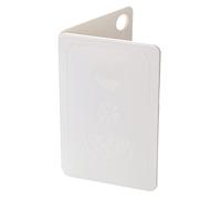 SPYMINNPOO Tabla de Cortar de Plástico Plegable, Tabla para Cortar Frutas Portátil para Picnic, Camping, Diseño de Agujero Colgante para Cocina, Uso Al Aire Libre (Arroz Nórdico Blanco 20x12,5x0,8cm)