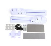 SPYMINNPOO Tabla de Pilates, Kit de Entrenamiento Central Portátil con Rodillo para Abdominales, Equipo Plegable de Gimnasio en Casa para Entrenamiento Corporal Total para Mujeres y Hombres