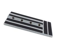 SPYMINNPOO Tablero de Pedales con Efecto de Guitarra, Diseño de Gran Tamaño con Material de PE y Cables Ocultos, para Rendimiento y Bricolaje, 50 Cm de Longitud (Mármol negro)