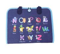 SPYMINNPOO Tablero Ocupado Montessori, Juguetes de Actividades de Fieltro para Niños Pequeños con Desarrollo de Habilidades Motoras Finas y Escenas de Juego Temáticas para Edades de 1 a 3 Años