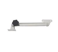 SPYMINNPOO Tapa de la Escotilla Marina Mantelete Ajusificador ABS de Acero Inoxidable Telescópico 6in-11in 33 Lbs Carga con Soporte Flexible para Tapas de la Escotilla del Barco Yate Porthole