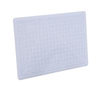 SPYMINNPOO Tapete de Corte Translúcido No Reflectante, Tablero Artesanal Duradero para Sello de Goma, Herramienta Hecha a Mano para Manualidades, Tamaño A5 para Dibujar y Hacer Modelos, Uso en la