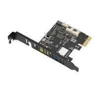 SPYMINNPOO Tarjeta de Interruptor Remoto de PC, Tarjeta PCIE Inalámbrica de Metal 2.4G para Administración Remota, Encendido y Apagado, Detección de Temperatura para Servidor y Escritorio