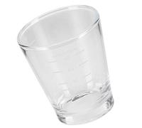 SPYMINNPOO Taza de Cristal para café de, 80ml, con Báscula, Herramienta de para Hacer café, Duradera y Antiescaldado, Ideal para Uso en Bar en Casa