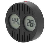 SPYMINNPOO Termómetro Higrómetro Redondo Digital ℃/℉ Alta Precisión para Monitor de Temperatura del Humidor de Cajas de Cigarros, Liviano y Portátil para Viajeros