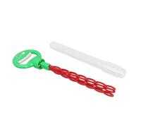 SPYMINNPOO Varitas de Burbujas a Granel, de Plástico con Diseño a Prueba de Fugas de 32 Agujeros, Alegre Juguete para Niños Al Aire para Jardines, Parques y Fiestas de Cumpleaños (Green)