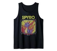 Spyro Reignited Trilogy Vintage Fantasy Dragon Video Game Camiseta sin Mangas